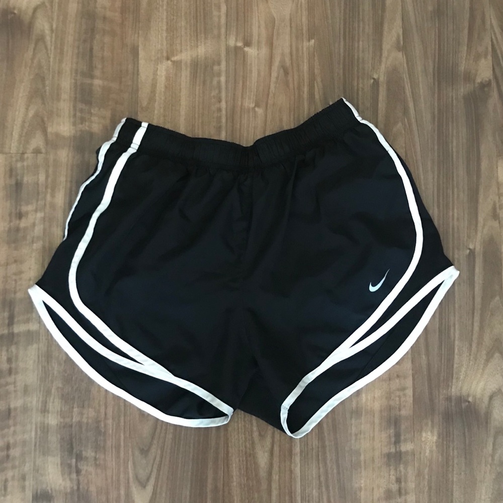 Nike Tempo Black & White Running Shorts